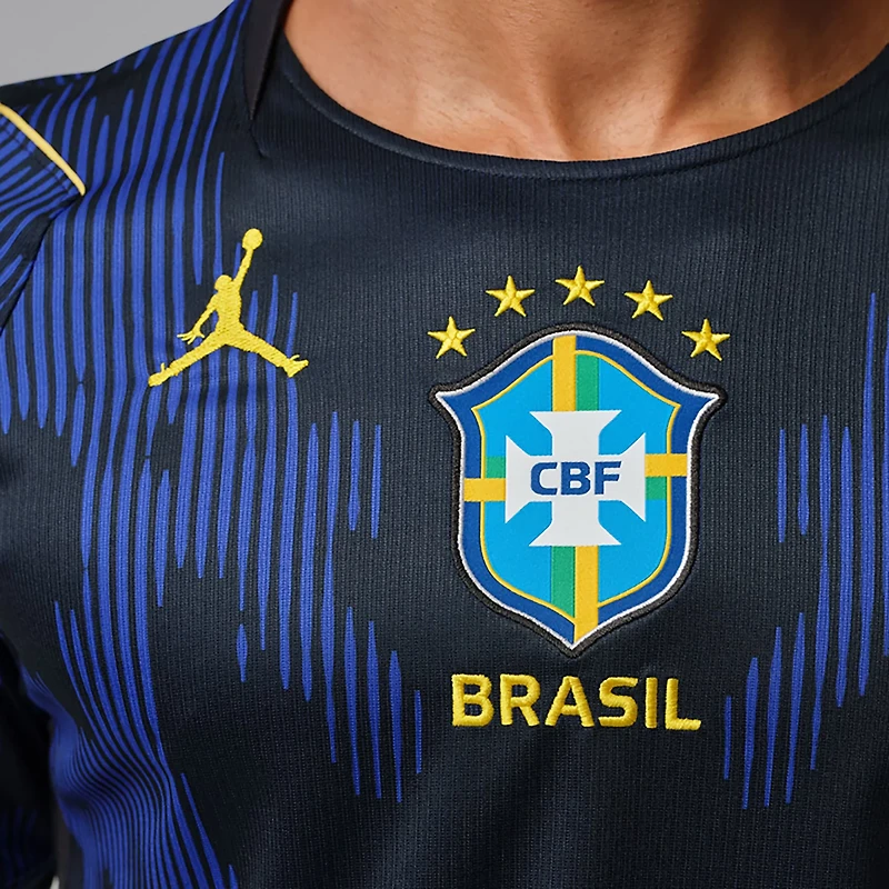 Jordan Brand Men's Brazil 2026 World Cup Dri-FIT Away Stadium Jersey