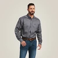 Ariat Men's Team Logo Twill Classic Fit Long Sleeve Shirt