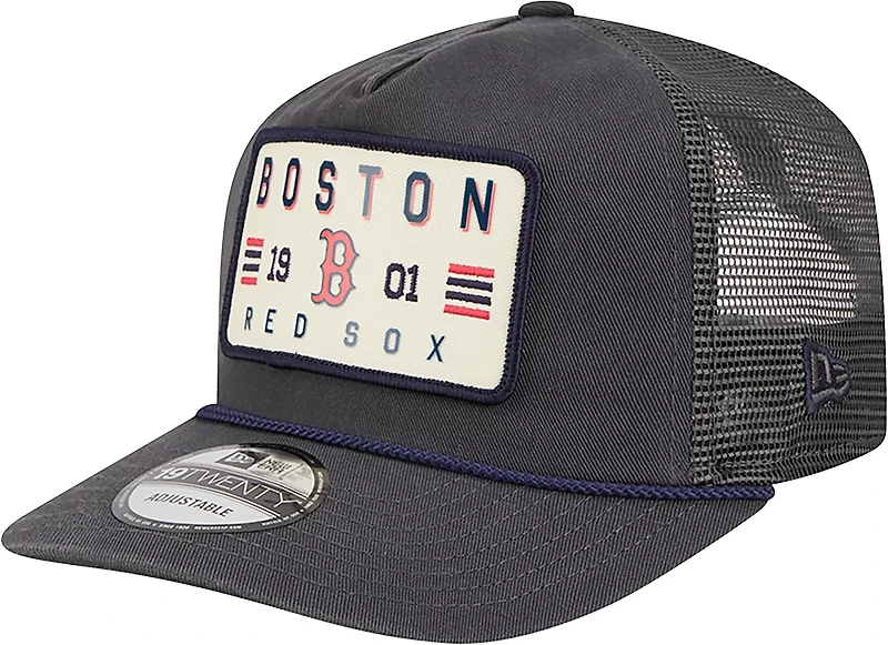 New Era Men's Boston Red Sox Washed 19TWENTY Rope Golfer Cap