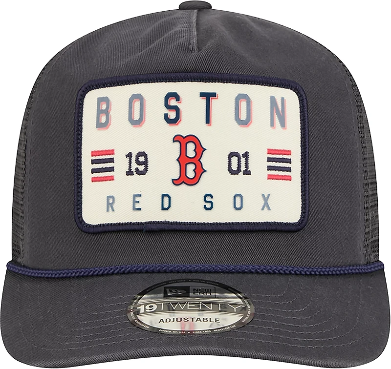New Era Men's Boston Red Sox Washed 19TWENTY Rope Golfer Cap