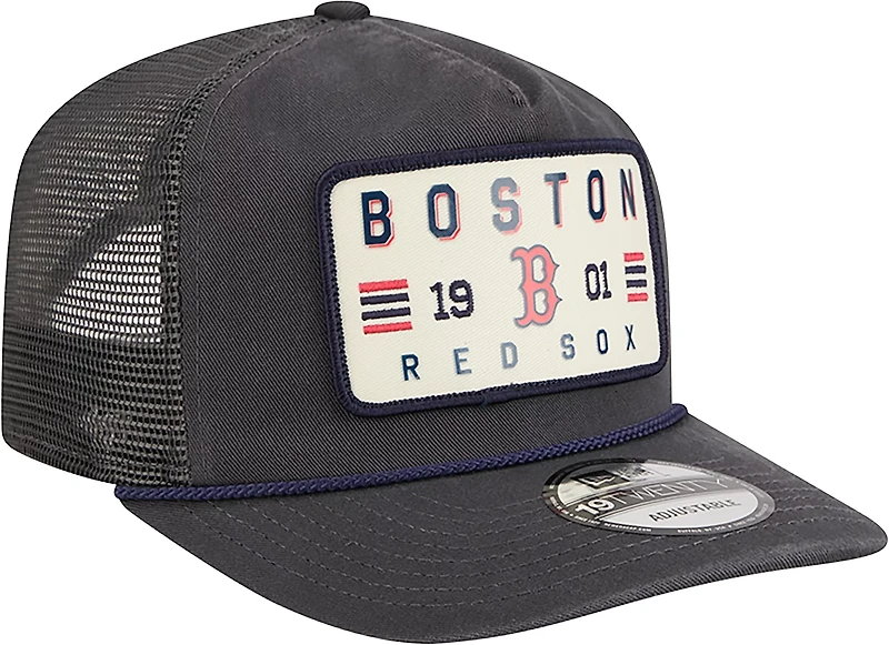 New Era Men's Boston Red Sox Washed 19TWENTY Rope Golfer Cap