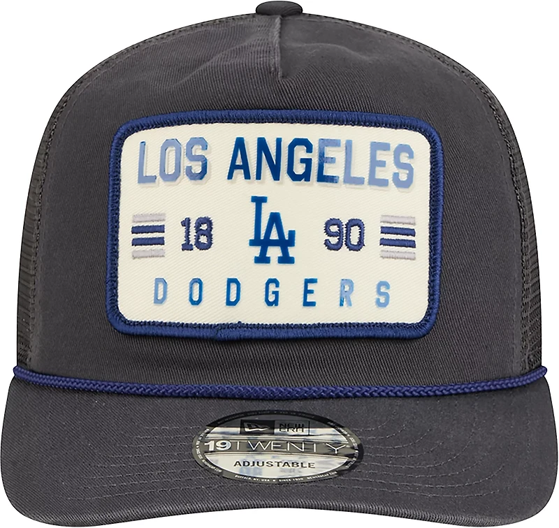 New Era Men's Los Angeles Dodgers Washed 19TWENTY Rope Golfer Cap