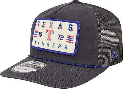 New Era Men's Texas Rangers Washed 19TWENTY Rope Golfer Cap
