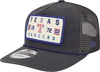 New Era Men's Texas Rangers Washed 19TWENTY Rope Golfer Cap