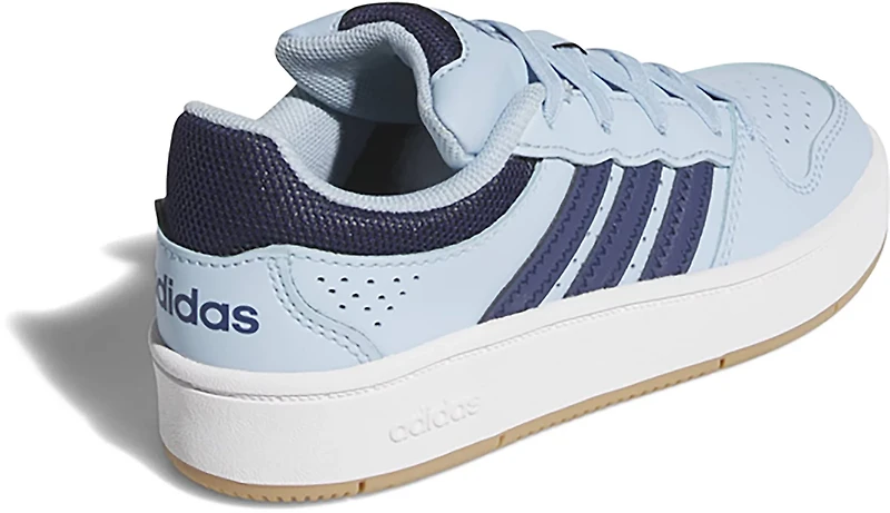 adidas Kids' Hoops Classic Elastic Lace Sportswear Shoes
