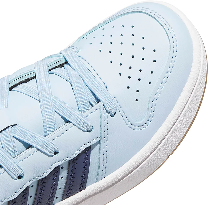 adidas Kids' Hoops Classic Elastic Lace Sportswear Shoes