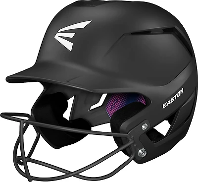 EASTON Adults' Z50 Matte Softball Batting Helmet with Face Mask