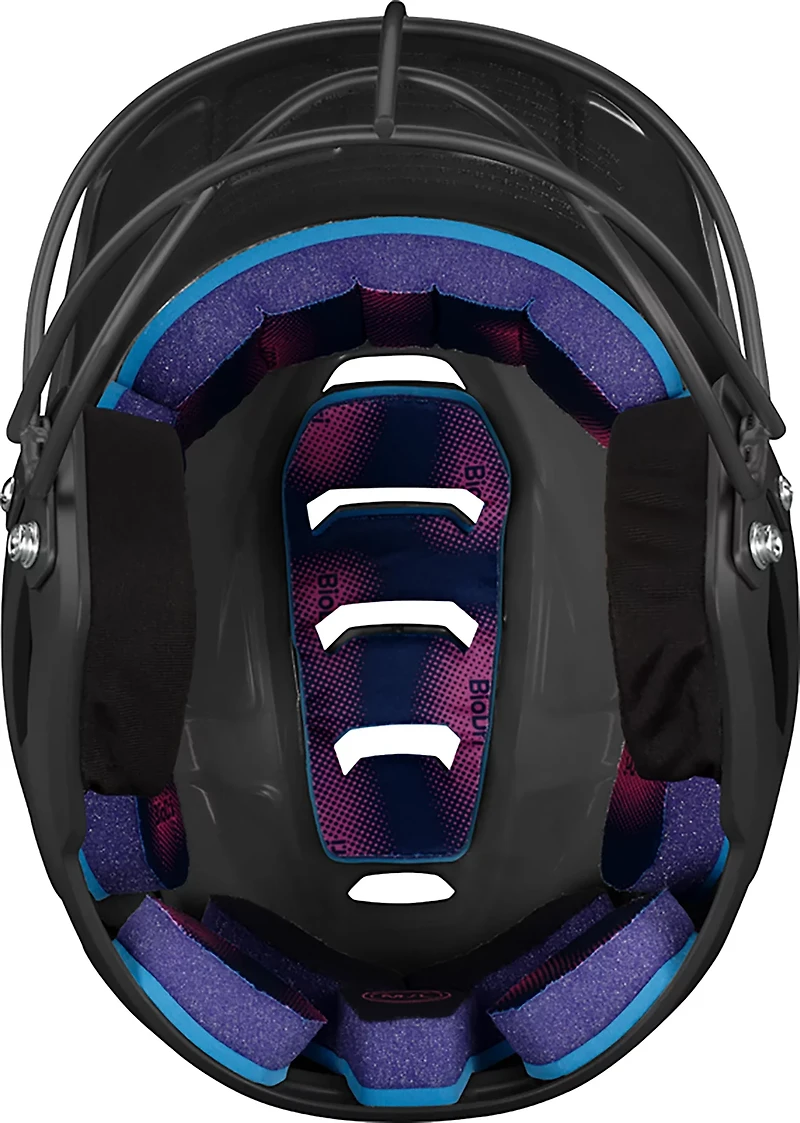 EASTON Adults' Z50 Matte Softball Batting Helmet with Face Mask