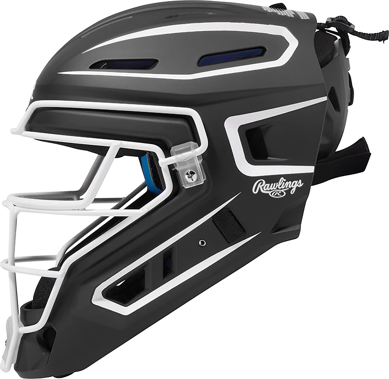 Rawlings Kids' Junior Mach Pro Series Hockey Style Catcher's Helmet