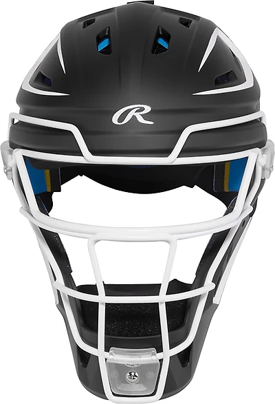 Rawlings Adults' Senior Mach Pro Series Hockey Style Catcher's Helmet