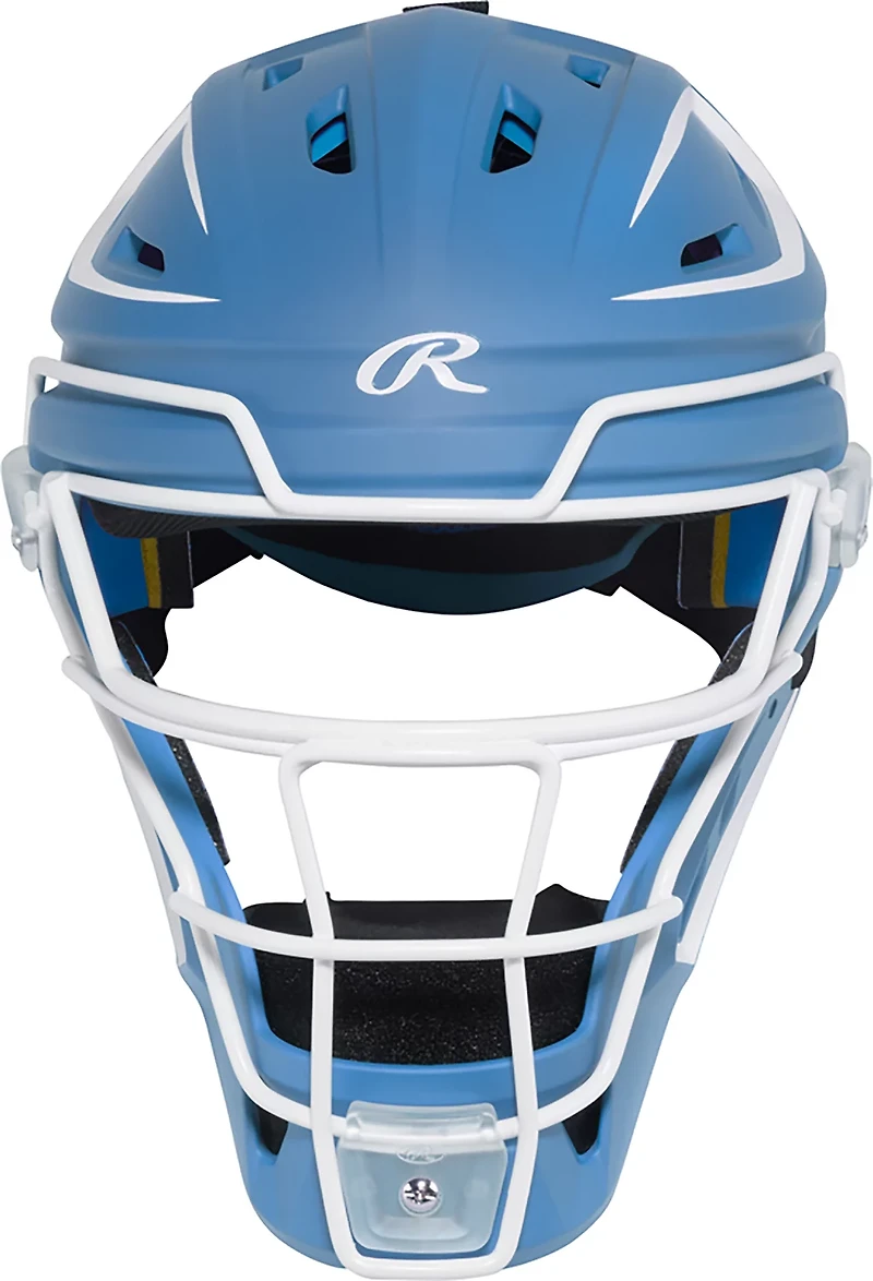 Rawlings Adults' Senior Mach Pro Series Hockey Style Catcher's Helmet