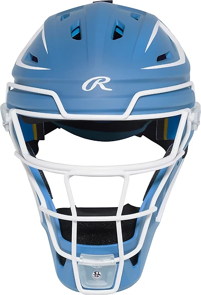 Rawlings Adults' Senior Mach Pro Series Hockey Style Catcher's Helmet
