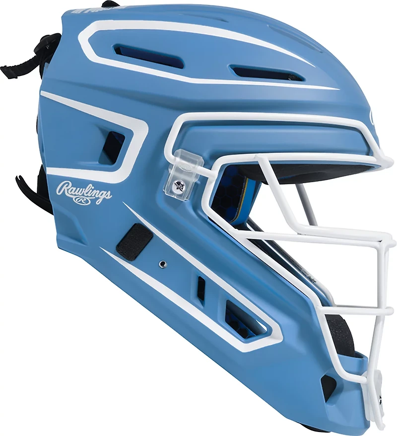 Rawlings Adults' Senior Mach Pro Series Hockey Style Catcher's Helmet