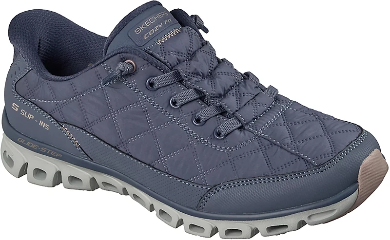 SKECHERS Women's Glide-Step Cozy Fit Slip-Ins Shoes