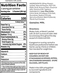 Oath Nutrition Clear Whey Protein - Single Packet