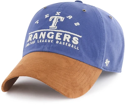 '47 Texas Rangers Windham Suede Clean Up Cap