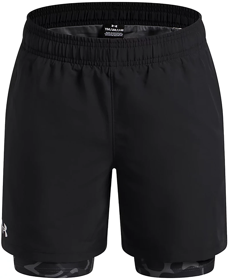Under Armour Boys' 2-in-1 Shorts 5