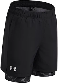 Under Armour Boys' 2-in-1 Shorts 5