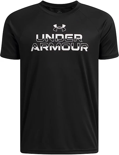 Under Armour Boys' Tech Split Wordmark T-shirt