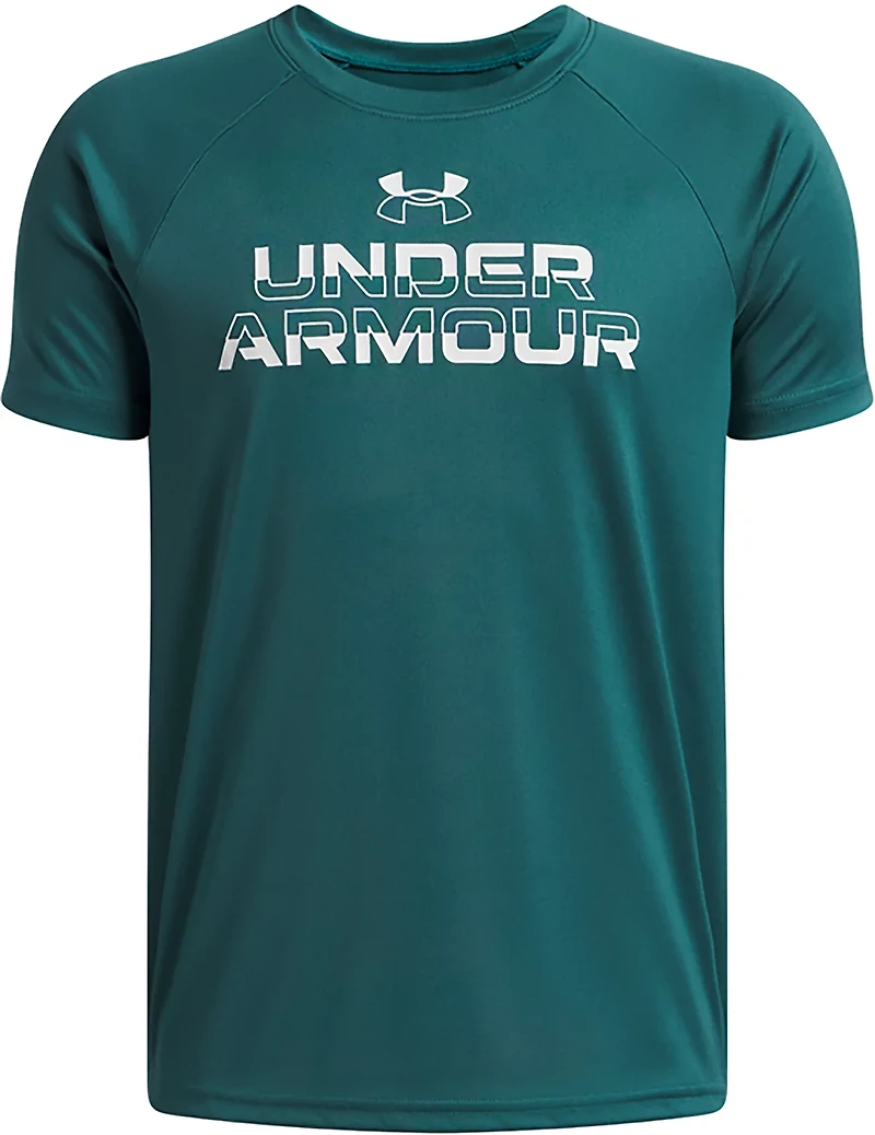 Under Armour Boys' Tech Split Wordmark T-shirt