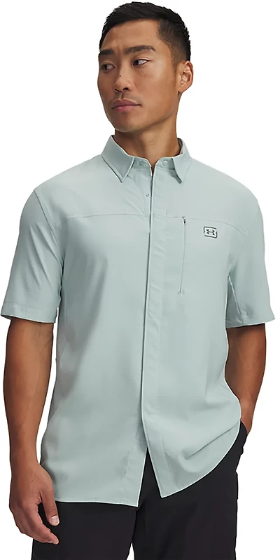 Under Armour Men's Shorebreak Hybrid Woven Short Sleeve Shirt