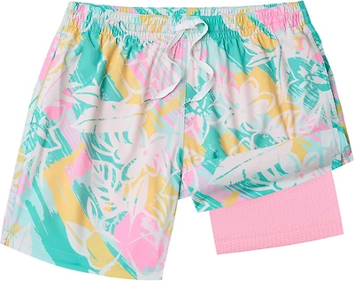 Chubbies Men's The Baja Breezies Classic Lined Swim Trunks 5.5