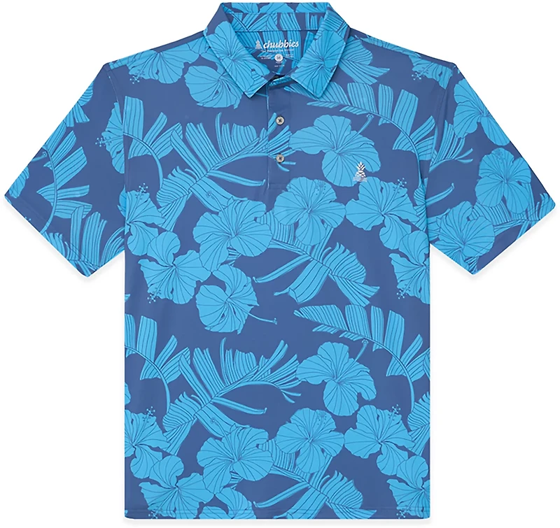 Chubbies Men's The Calm Current Range Polo Shirt