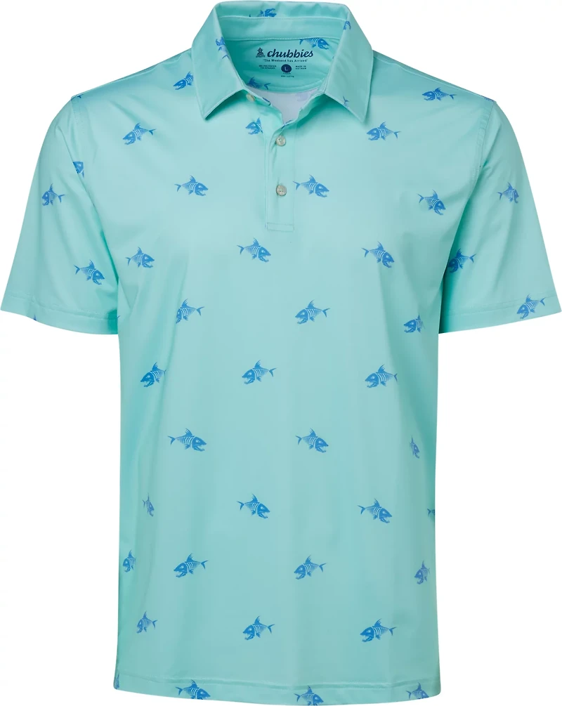 Chubbies Men's The I Feel It My Bones Performance Polo Shirt