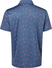 Chubbies Men's The Sip N' Relax Performance Polo Shirt