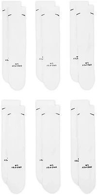 Nike Men's Everyday Elevated Crew Socks 6 Pack