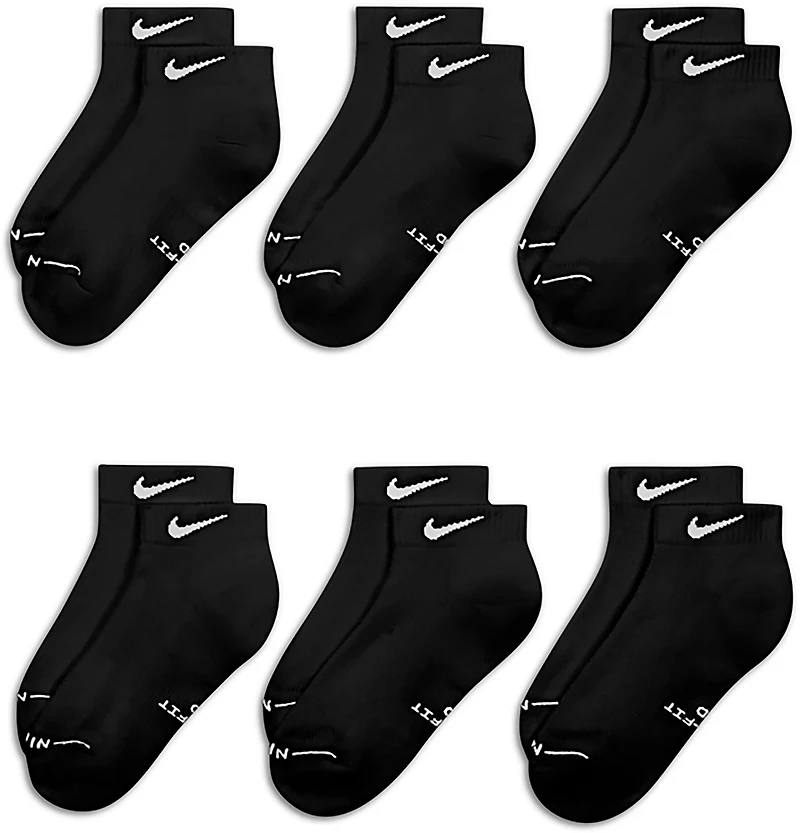 Nike Men's Everyday Elevated Low Socks 6 Pack