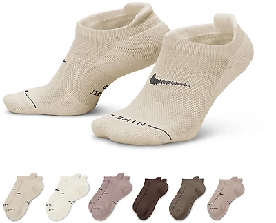 Nike Men's Everyday Elevated No Show Socks 6 Pack