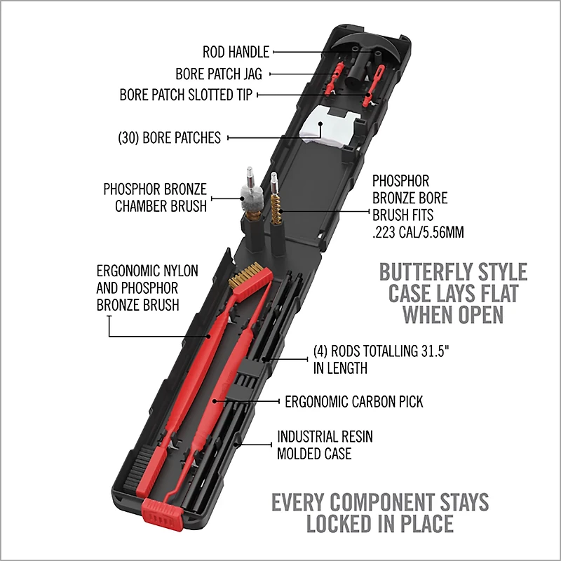 Real Avid Prime .223 Cleaning Kit with CLP