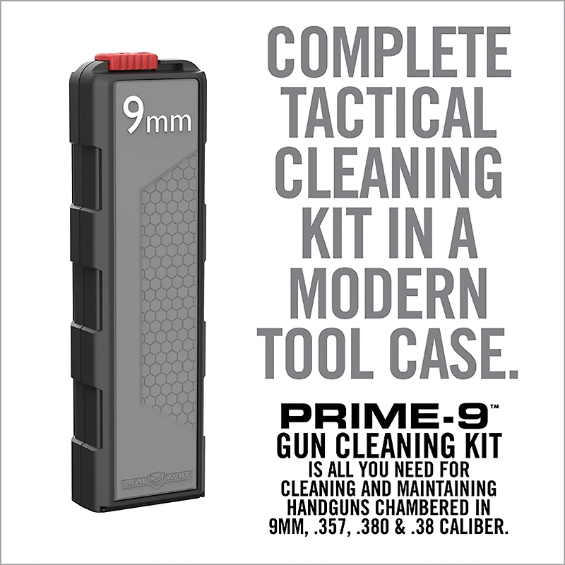 Real Avid Prime 9mm Cleaning Kit with CLP
