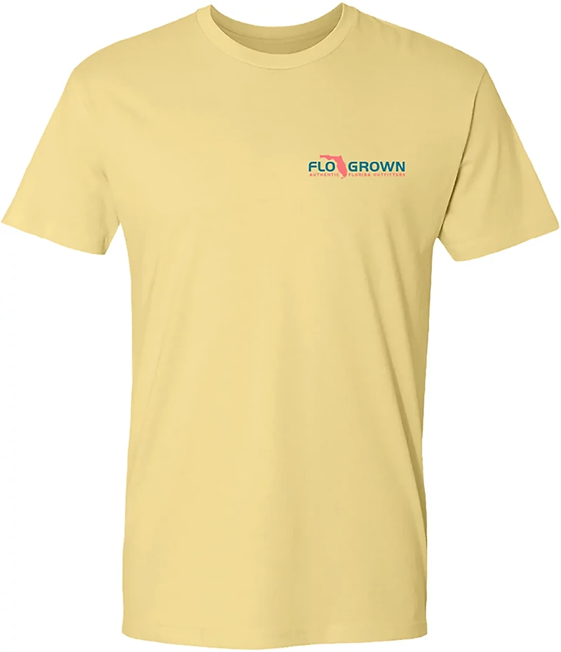 FLOGROWN Men's Tribal Surf Poster Graphic T-shirt