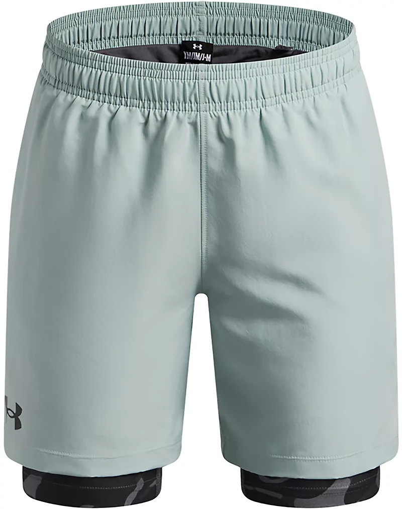 Under Armour Boys' 2-in-1 Shorts 5