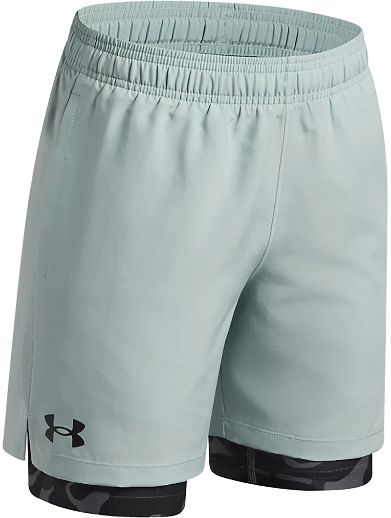 Under Armour Boys' 2-in-1 Shorts 5
