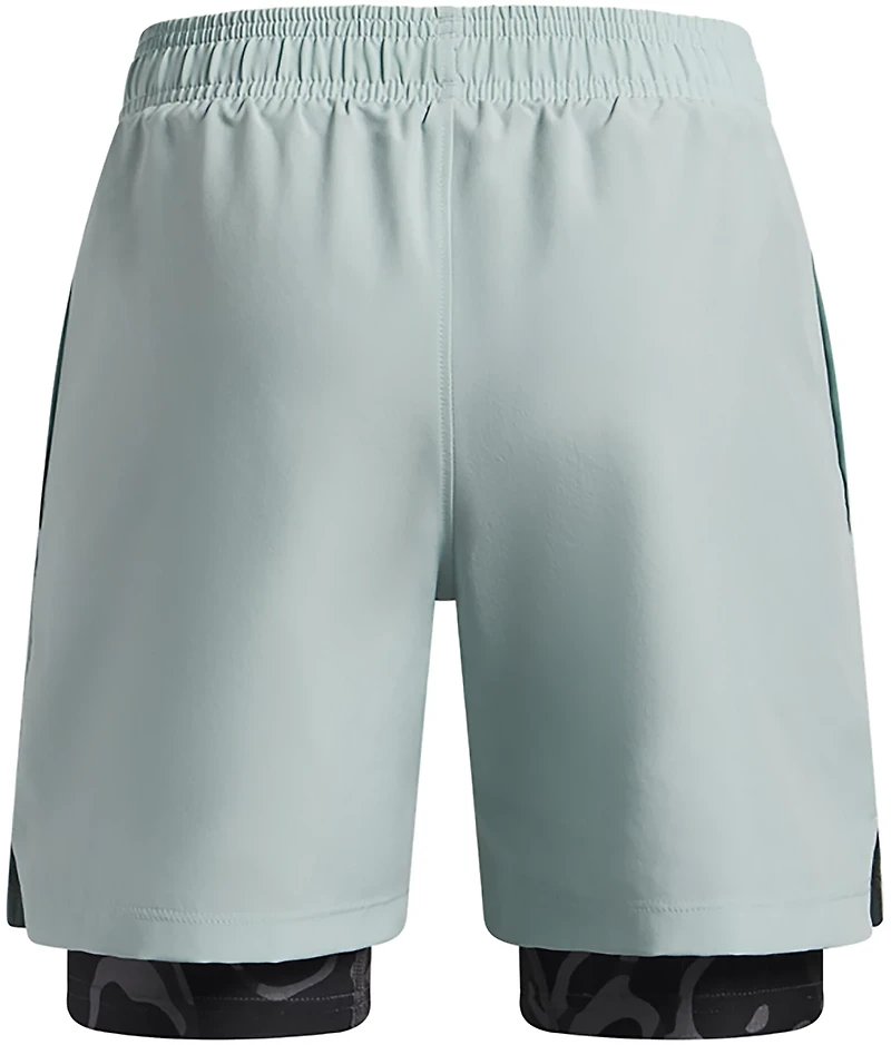 Under Armour Boys' 2-in-1 Shorts 5
