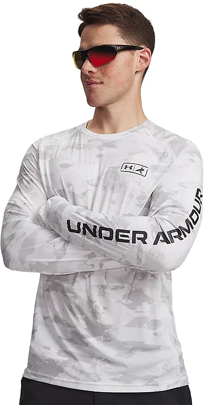 Under Armour Men's BTHxFish Elite Camo Crew Sweatshirt