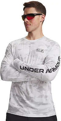 Under Armour Men's BTHxFish Elite Camo Crew Sweatshirt