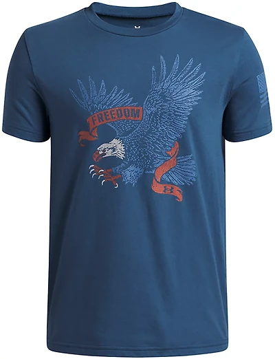 Under Armour Boys' Freedom Eagle Short Sleeve T-shirt