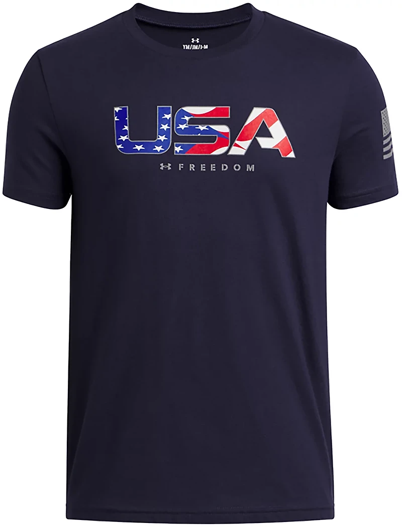 Under Armour Boys’ Freedom Chest Flag T-shirt
