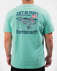 Waggle Men's Pontoon Party Graphic T-shirt