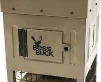 Boss Buck Stand & Fill Sled Feeder with Diverter Plate & Solar Panel