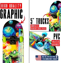 Madd Gear LTR 31 in Double Kicktail Skateboard