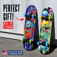 Madd Gear LTR 31 in Double Kicktail Skateboard