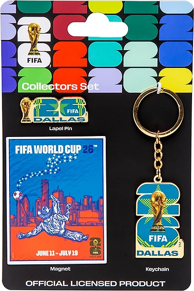 Logo Brands MLS FIFA 2026 World Cup Dallas Host City Collector Set
