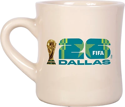 Logo Brands MLS FIFA 2026 World Cup Dallas Host City Diner Mug