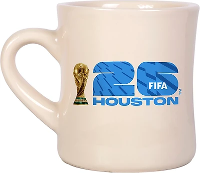 Logo Brands MLS FIFA 2026 World Cup Houston Host City Diner Mug