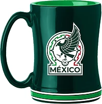 Logo Mexico World Cup 2026 Sculpted Relief 14 oz Mug